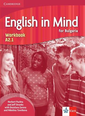 English in Mind for Bulgaria - ниво A2.1: Учебна тетрадка по английски език за 8. клас + CD