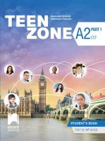 Teen Zone - ниво A2 (Part 1): Учебник по английски език за 11. клас