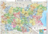 Стенна административна карта на Република България