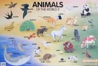 Animals of the World 2 - стенно табло на английски език
