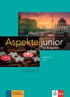 Aspekte junior fur Bulgarien - ниво B2.1: Учебник по немски език за 11. и 12. клас