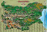 България - туристическа карта в снимки
