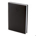 Бележник с дати 14х20 термо с кант черен, 168 л.