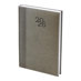 Бележник с дати 14х20 термо с кант сив, 168 л.