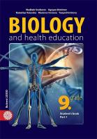 Biology and Health Education for 9. Grade - part 1 Учебник по биология и здравно образование на английски език за 9. клас - част 1