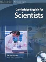 Camridge English for Scientists: Учебен курс по английски език Ниво B1 - B2: Учебник за учени + 2 CD's