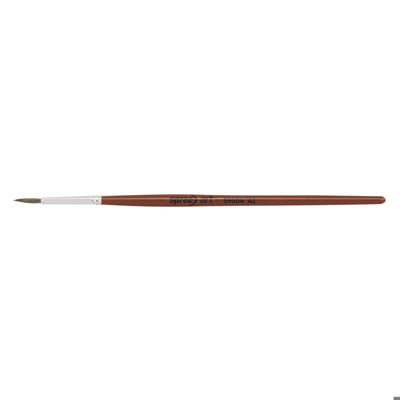 Четка кръгла A2, акварел/темпера, косъм от пони