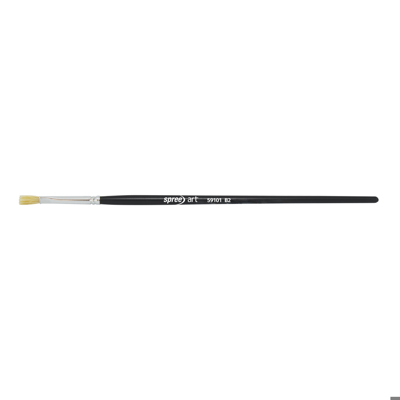 Четка плоска B2, акрил/масло, четина