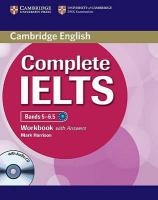 Complete IELTS: Учебна система по английски език Bands 5 - 6.5 (B2): Учебна тетрадка с отговори + CD