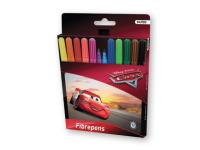 Флумастери 12 цв., Fine tip, Ø 2.3 мм, Cars