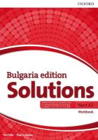 Solutions - част A2: Учебна тетрадка по английски език за 8. клас Bulgaria Edition