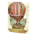 Картичка Hot Air Baloon, Swing Cards