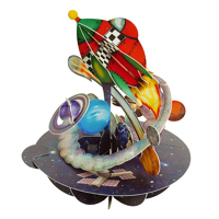 Картичка Out in Space, Pirouettes