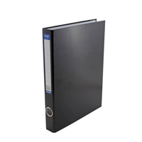 Класьор 4 ринга А4, 40 мм, PP, черен