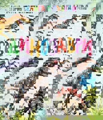 Книга с пъзели: Динозаври