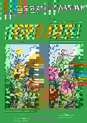 Книжка за оцветяване: Пролет