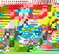 Книжка за оцветяване с вода: Червената шапчица + водна писалка