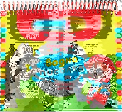 Книжка за оцветяване с вода: Червената шапчица + водна писалка