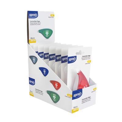 Коригираща лента, 5 мм х 12 м, tri, странична