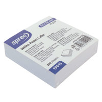 Кубче бяла хартия, 84х84 мм, 250 листа, 70 г/м2