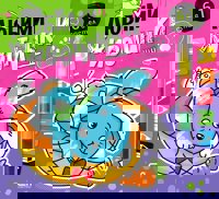 Любими животинки + сегментиран пастел