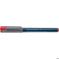 Маркер перманент OHP Maxx 222 F, 0.7 мм, червен