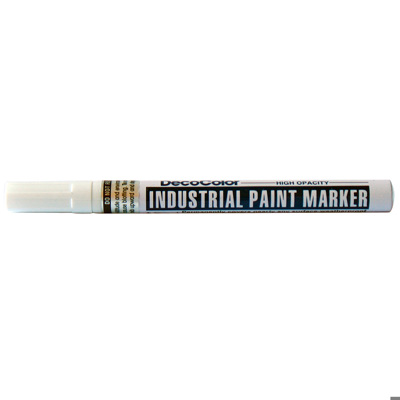 Маркер покриващ 221 fine бял, Industrial Paint