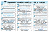 Мини табло: 37 правописни норми в българския език за ученика