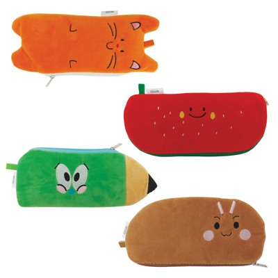 Несесер плосък с бродерия 22x10x3.5 см, Plush