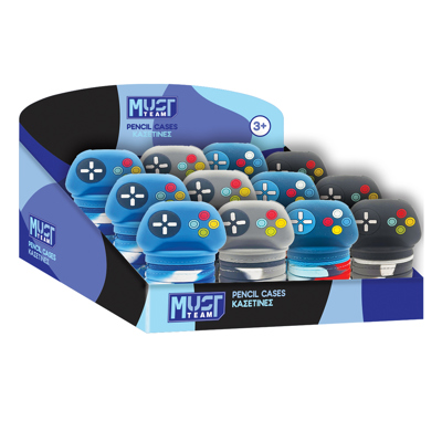 Несесер сгъваем силиконов Gaming, 4 дизайна, 20x6.5