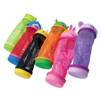 Несесер сгъваем силиконов с мрежа, Animals, 6 дизайна