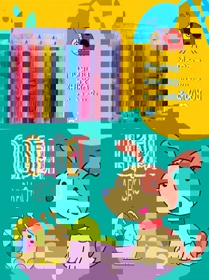 Оцвети лесно + цветни моливи