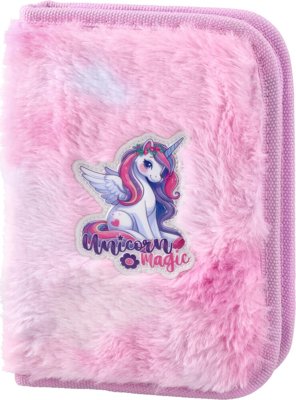 Пълен несесер с един цип Plush Unicorn
