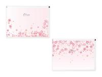 Папка с цип, Cherry Blossom, 33x24.5 см
