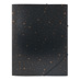 Папка с ластик 235х322 мм, Gold stars