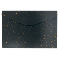 Папка с лепенка 230х335 мм, Gold stars