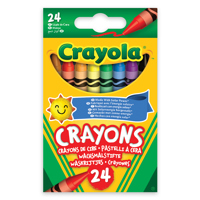 Пастел восъчен, 24 цвята