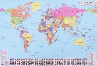 Стенна политическа карта на света