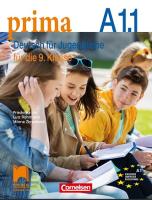 Prima. Deutsch fur Jugendliche - A1.1: Учебник по немски език за 9. клас