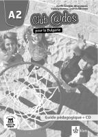 Club @dos Pour la Bulgarie - ниво A2: Книга за учителя по френски език за 8. клас + CD