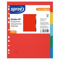 Разделител РР, 2x5 цвята