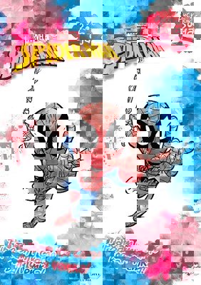 Рисувай с вода: Спайдърмен