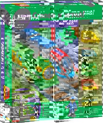 Сглоби и играй! Влакове + пъзел и 6 влака