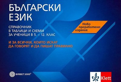 Справочник в таблици и схеми по български език за ученици в 5., 6., 7., 8., 9., 10., 11. и 12. клас