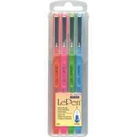 Тънкописец Le Pen, 0.5 мм, 4 ярки цвята