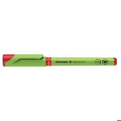Тънкописец Topliner 911, 0.4 мм, червен
