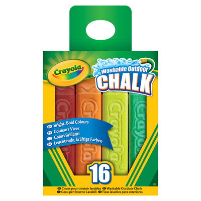 Тебешир голям 16 цвята