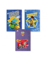 Тетрадка А4, мат/UV 40 л.5х5 каре, Toy Story 4