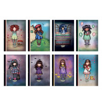 Тетрадка А4 мат/UV тв.корица Gorjuss, 80 л.ред, 70 г/м2