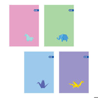 Тетрадка A5 мат/UV Soft touch Origami, 60+2 л.ред, 70 г/м2